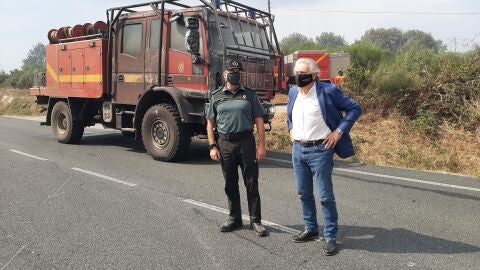 Material contra incendios en Ourense