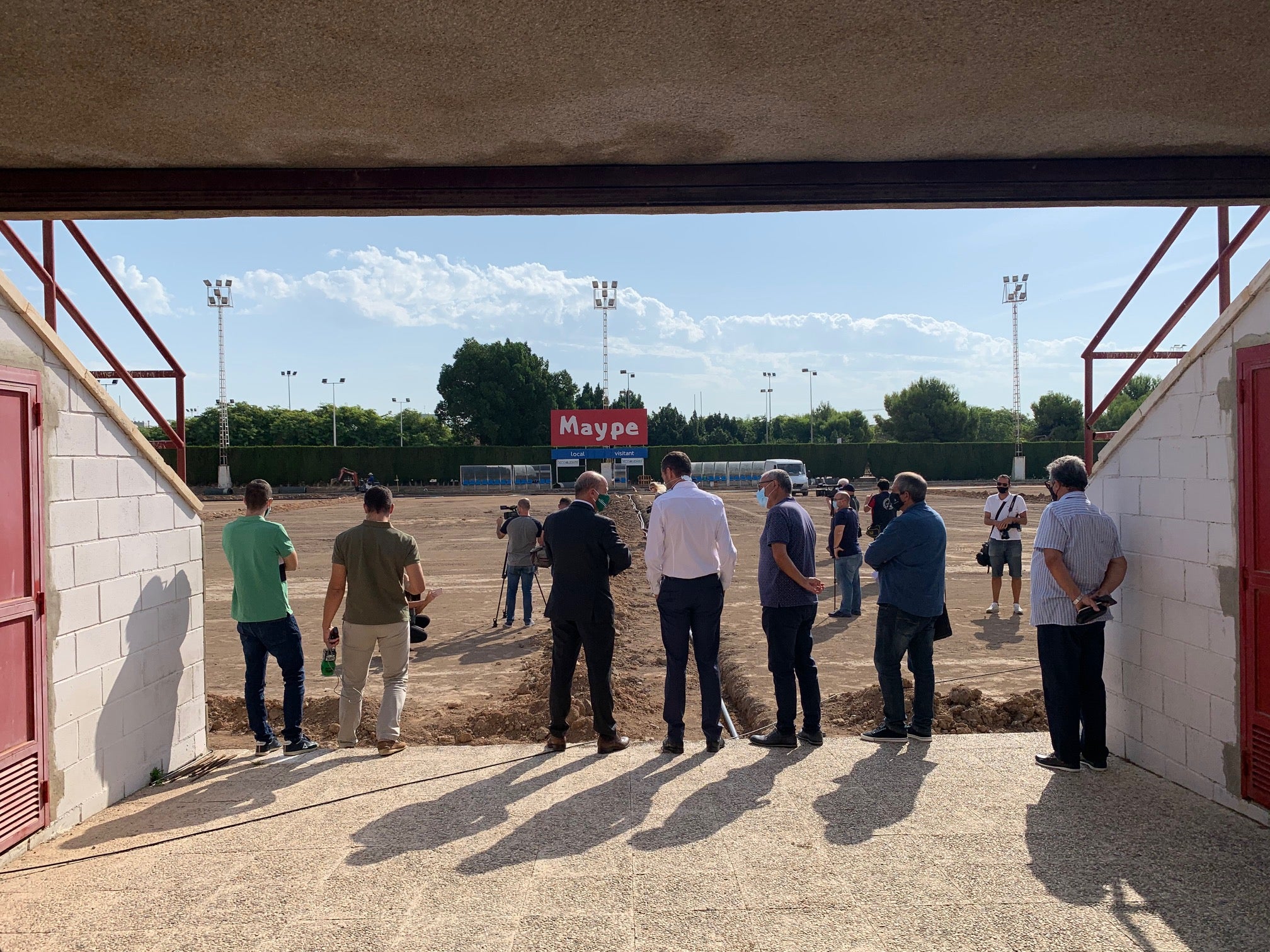 El Elche invierte 150.000 euros para mejorar el Díez Iborra y Altabix El Elche invierte 150.000 euros para mejorar el Díez Iborra y Altabix