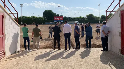 El Elche invierte 150.000 euros para mejorar el Díez Iborra y Altabix. ELCHE CF