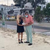 Visita a las obras