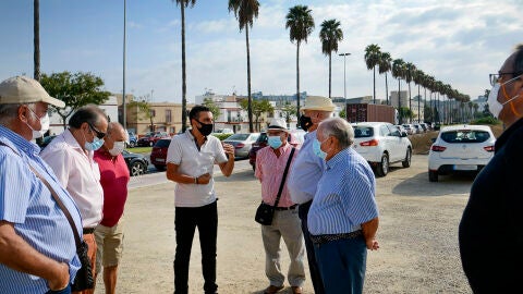 Instantes de la visita