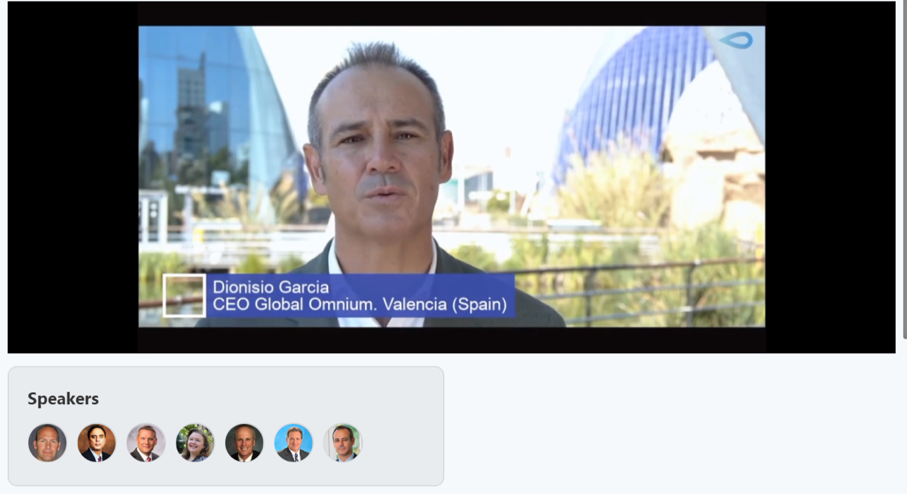 Global Omnium presenta ante las principales empresas americanas del agua su herramienta de detección precoz del coronavirus en aguas residuales Global Omnium presenta ante las principales empresas americanas del agua su herramienta de detección precoz del coronavirus en aguas residuales