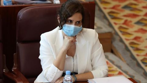 La presidenta de la Comunidad de Madrid, Isabel D&iacute;az Ayuso