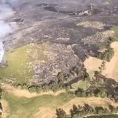 Ourense registra 18 incendios con la esperanza de que amaine el viento y llegue la lluvia