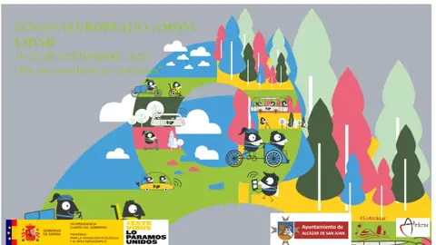 Cartel Semana Movilidad 2020 Área de Medio Ambiente