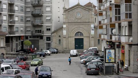 Obras no barrio da Carballeira