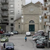 Obras no barrio da Carballeira Obras no barrio da Carballeira