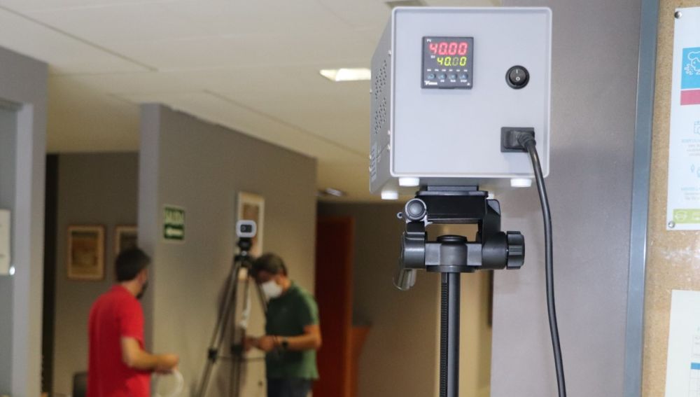  Cámaras de termografía en el CEU de Elche.