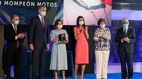 Los Reyes de Espa&ntilde;a en la entrega de los Premios Mompe&oacute;n y celebraci&oacute;n de los 125 a&ntilde;os de Heraldo de Arag&oacute;n