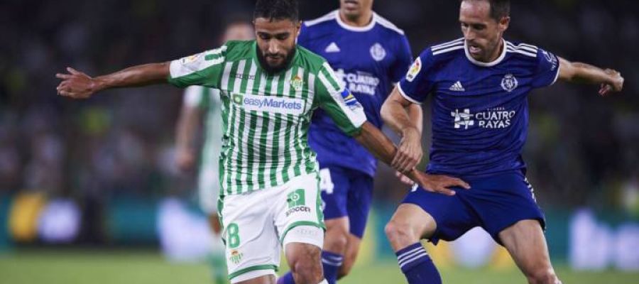 Fekir controla el balón en un Betis-Valladolid. Fekir controla el balón en un Betis-Valladolid.