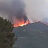 Incendios na provincia de Ourense