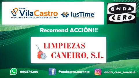 Recomend ACCION con Limpiezas Caneiro Recomend ACCION con Limpiezas Caneiro
