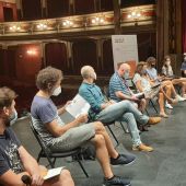 Presentación del festival de teatro en Vitoria