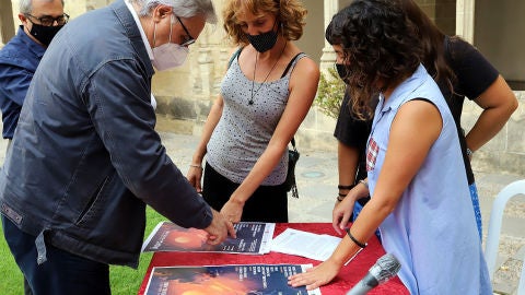 Francisco Camas, Kika Gonz&aacute;lez y Elena Rodr&iacute;guez