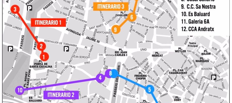 Recorrido por la Nit de L'Art 2020. Recorrido por la Nit de L'Art 2020.
