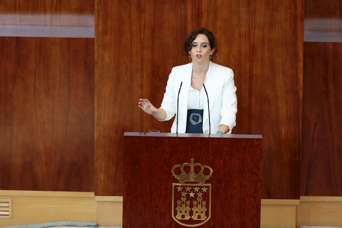 Díaz Ayuso se entera de los confinamientos selectivos en distintas zonas de Madrid por WhatsApp Díaz Ayuso se entera de los confinamientos selectivos en distintas zonas de Madrid por WhatsApp