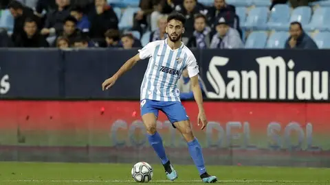 Juande, jugador del Málaga CF Juande, jugador del Málaga CF