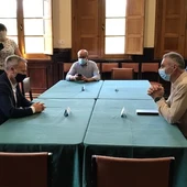 Reunión de Psoe, BNG e Ciudadanos no Liceo Reunión de Psoe, BNG e Ciudadanos no Liceo