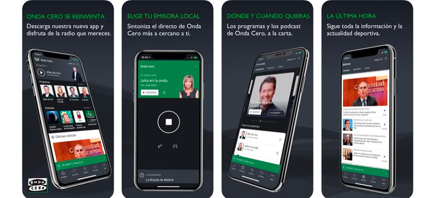 Disfruta del inicio de temporada de Onda Cero con su nueva app Disfruta del inicio de temporada de Onda Cero con su nueva app