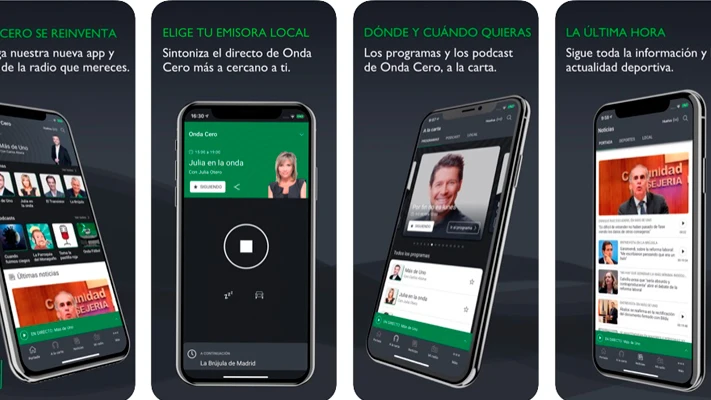 La nueva aplicaci&oacute;n de Onda Cero