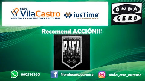 Recomend ACCION con Rafa Fitness