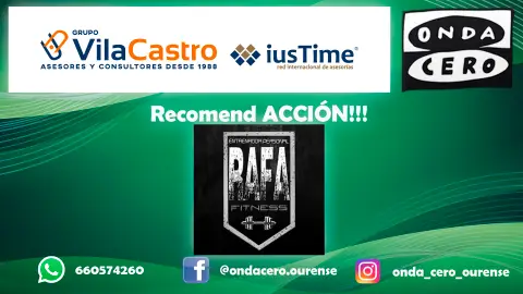 Recomend ACCION con Rafa Fitness Recomend ACCION con Rafa Fitness