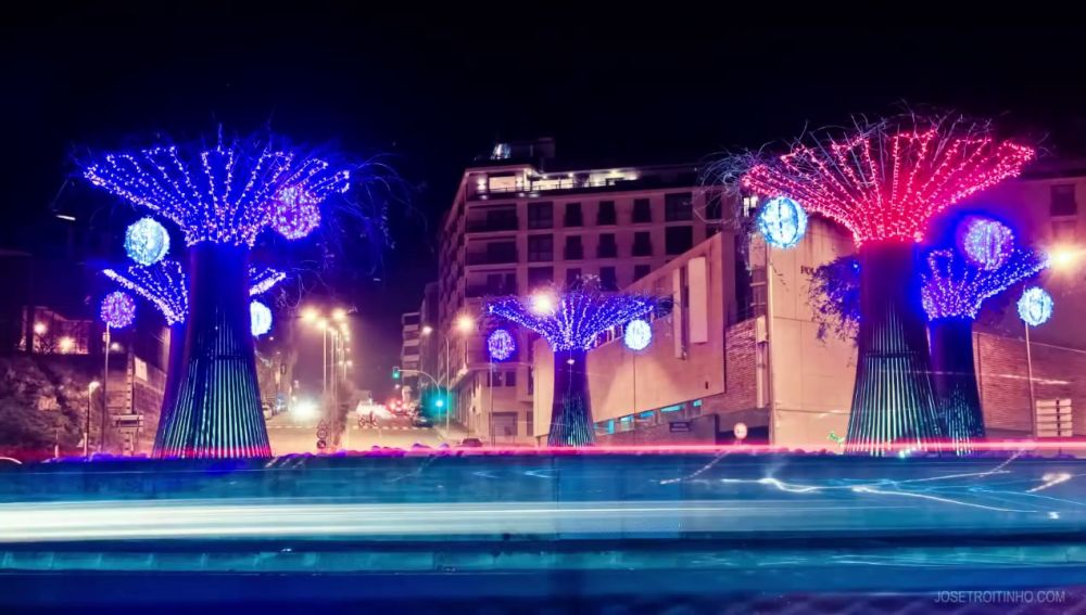 Luces de Navidad en Ourense