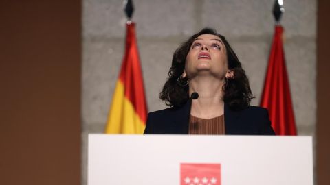 La presidenta de la Comunidad de Madrid, Isabel D&iacute;az Ayuso
