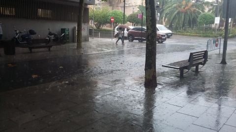 Lluvia en Ciudad Real