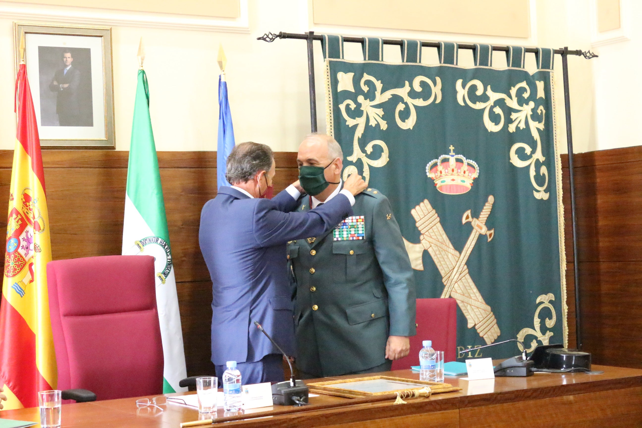 Chiclana reconoce los 175 años de servicio de la Guardia Civil en la ciudad Chiclana reconoce los 175 años de servicio de la Guardia Civil en la ciudad