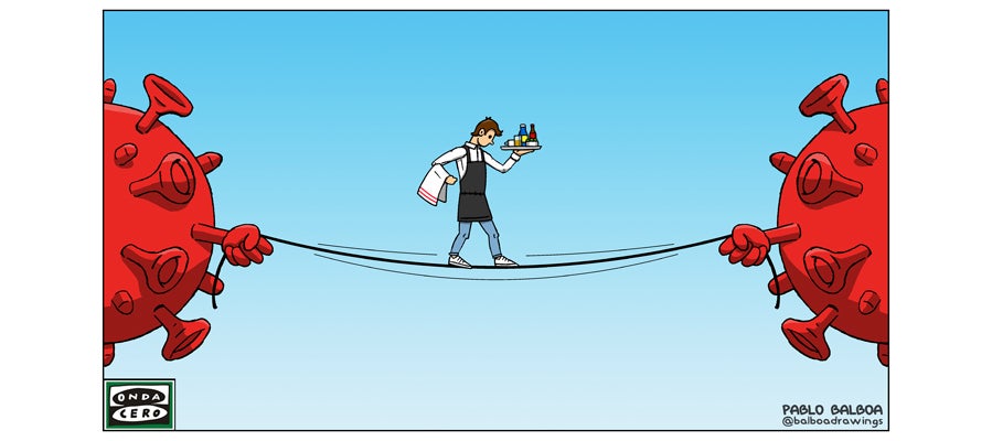 La hostelería, en la cuerda floja La hostelería, en la cuerda floja