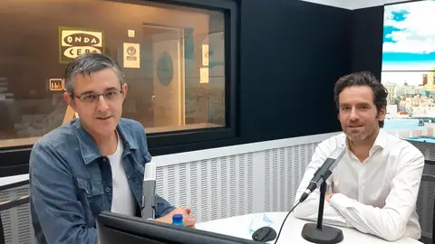 Borja Sémper y Eduardo Madina en Onda Cero Borja Sémper y Eduardo Madina en Onda Cero