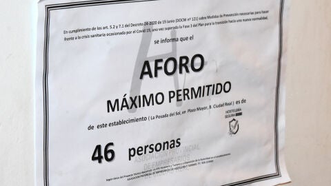Los establecimientos con restricciones de aforo podr&aacute;n solicitar la devoluci&oacute;n de la parte proporcional de la tasa de basura