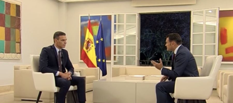 El presidente del Gobierno, Pedro Sánchez, en laSexta Noche El presidente del Gobierno, Pedro Sánchez, en laSexta Noche