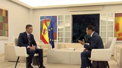 El presidente del Gobierno, Pedro S&aacute;nchez, en laSexta Noche