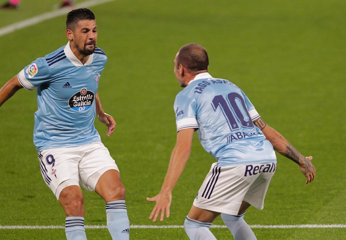 Aspas lidera con dos goles la victoria del Celta Aspas lidera con dos goles la victoria del Celta