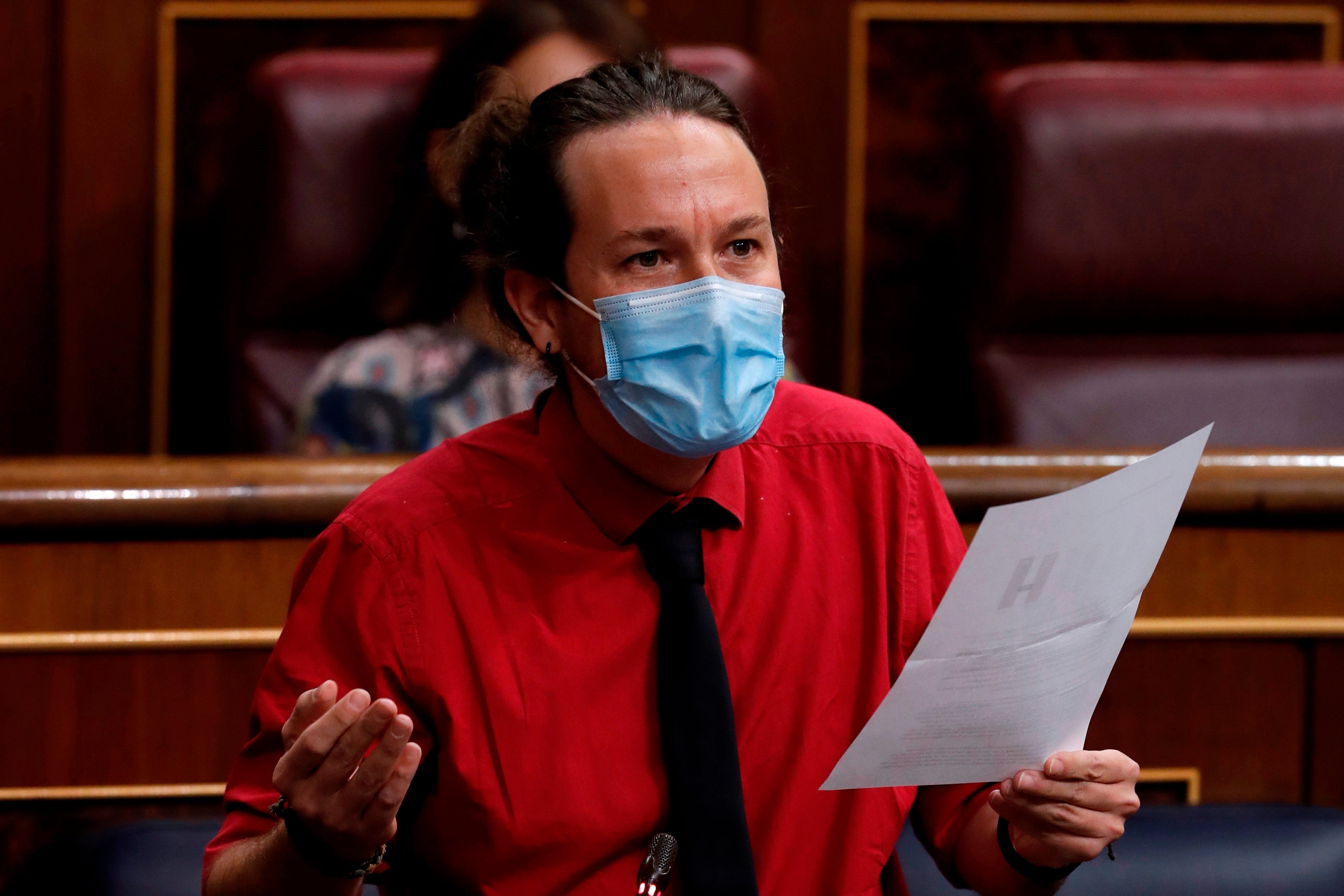 Pablo Iglesias fija como "tarea fundamental" de Podemos acabar con la Monarquía y "avanzar hacia la República" Pablo Iglesias fija como "tarea fundamental" de Podemos acabar con la Monarquía y "avanzar hacia la República"