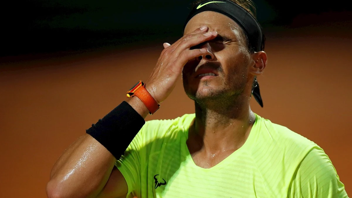 Rafa Nadal en el Masters 1.000 de Roma