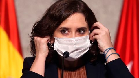 La presidenta madrile&ntilde;a, Isabel D&iacute;az Ayuso
