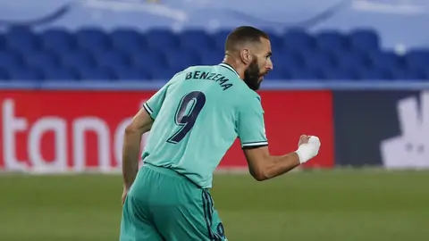 Benzema en el último partido del Real Madrid ante la Real Sociedad Benzema en el último partido del Real Madrid ante la Real Sociedad