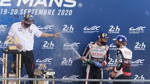Nakajima, Buemi y Hartley (Toyota) se imponen en las 24 horas de Le Mans
