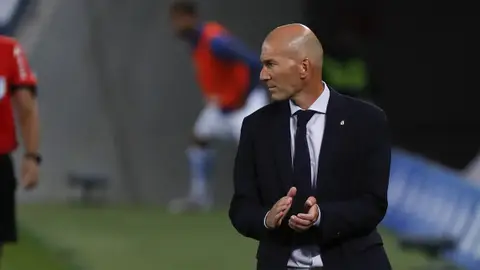 El entrenador del Real Madrid, Zinedine Zidane El entrenador del Real Madrid, Zinedine Zidane