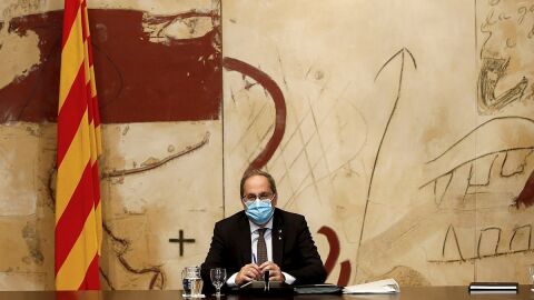 El presidente de la Generalitat, Quim Torra