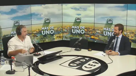 VÍDEO de la entrevista de Carlos Alsina Pablo Casado 28/09/2020 Entrevista en Más de uno