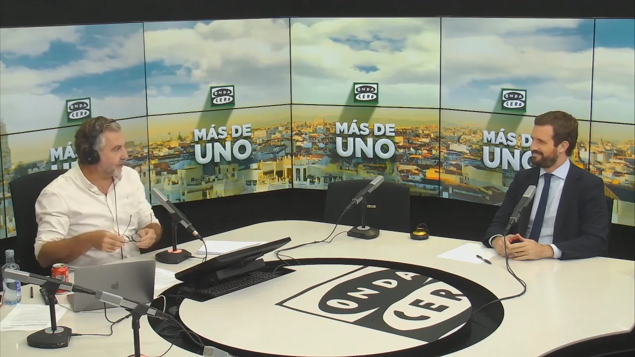 Entrevista en Más de uno