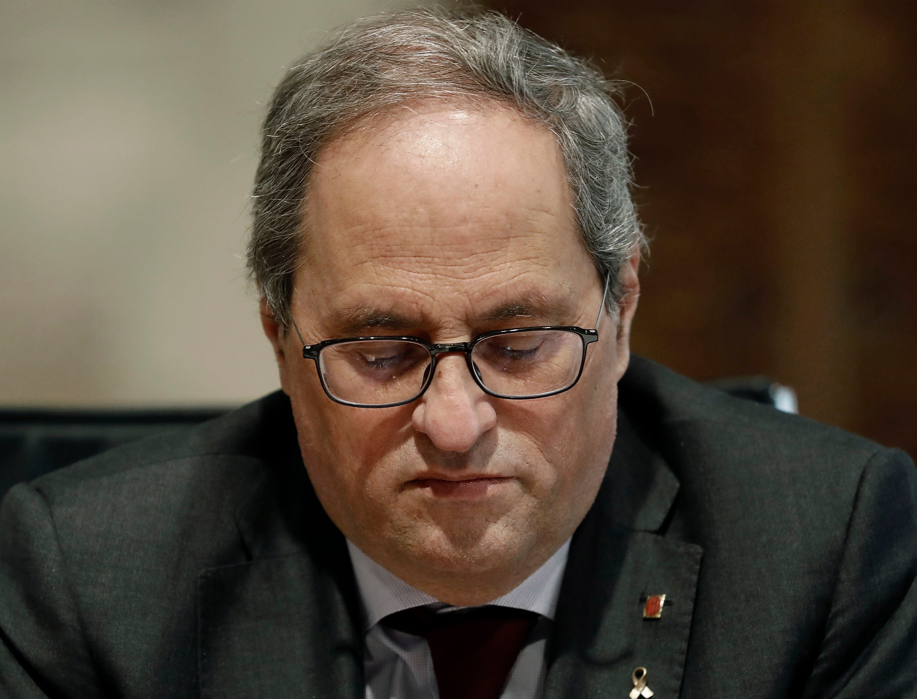 Persona Física: "Quim Torra debe abandonar la casa" Persona Física: "Quim Torra debe abandonar la casa"