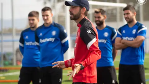 Entrenamiento del Deportivo Alavés Entrenamiento del Deportivo Alavés