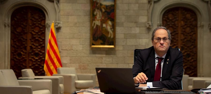 Quim Torra comparece tras ser inhabilitado por el Tribunal Supremo, en directo Quim Torra comparece tras ser inhabilitado por el Tribunal Supremo, en directo