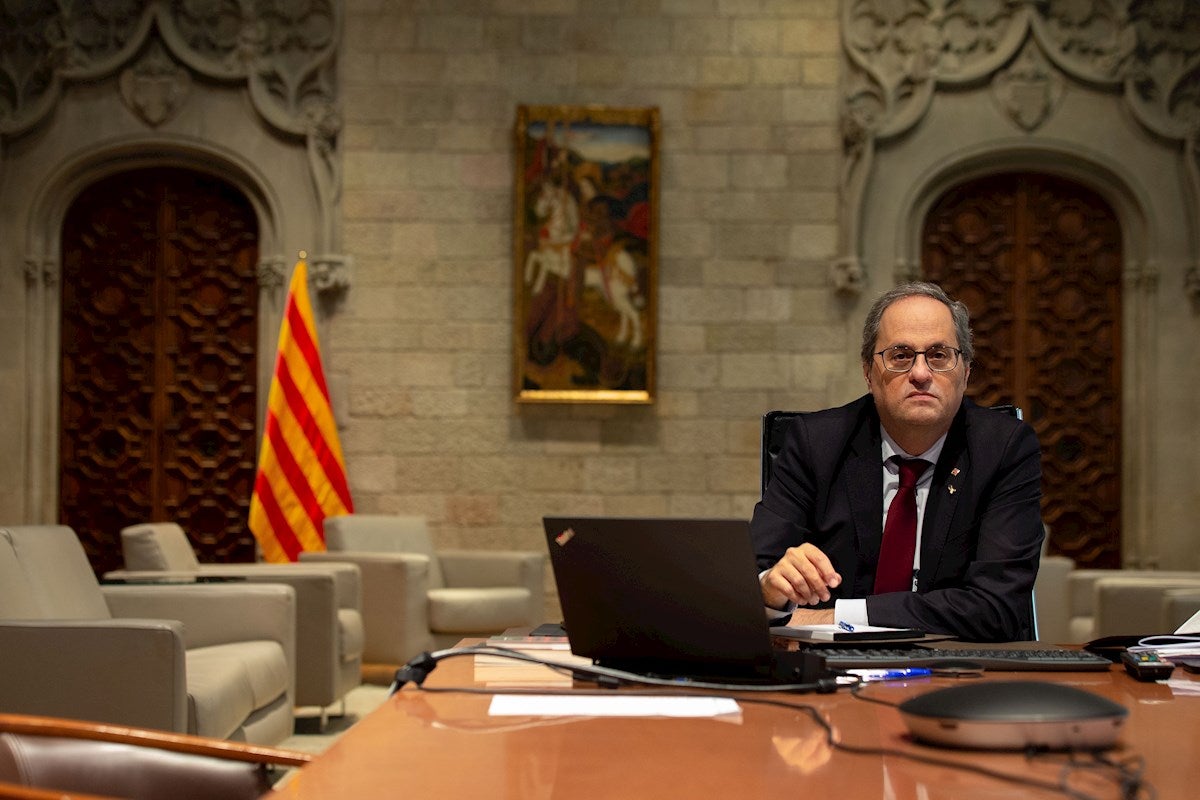 Quim Torra comparece tras ser inhabilitado por el Tribunal Supremo, en directo Quim Torra comparece tras ser inhabilitado por el Tribunal Supremo, en directo
