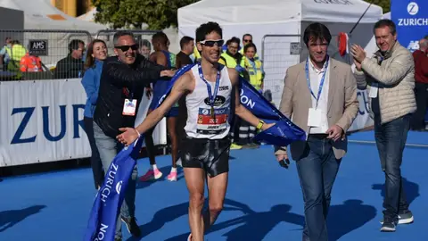 El atleta español Javi Guerra. El atleta español Javi Guerra.